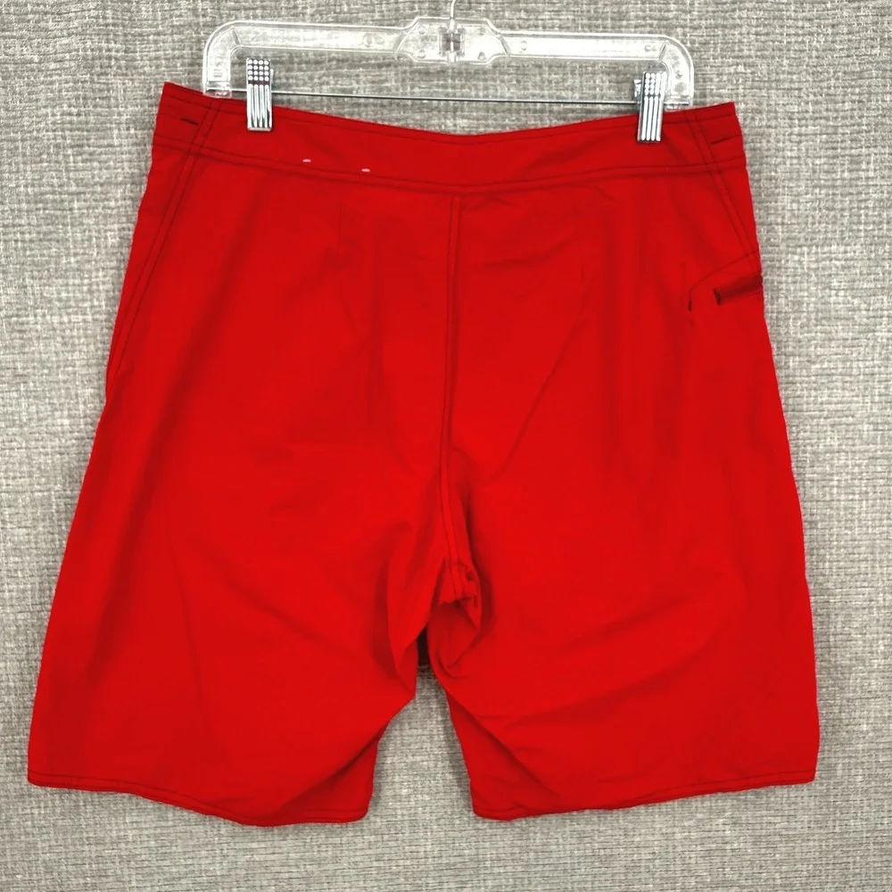 Patagonia Board Shorts Mens 33 Red Swim Trunks Outdoor Gorpcore